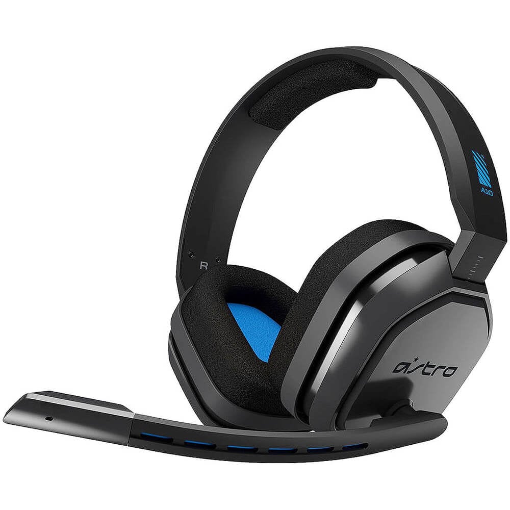 Astro A10 Headset for PlayStation 4 - Gray/Blue, 1 ct - Fred Meyer Astro A10 Headset for PlayStation 4 - Gray/Blue, 1 ct - Fred Meyer