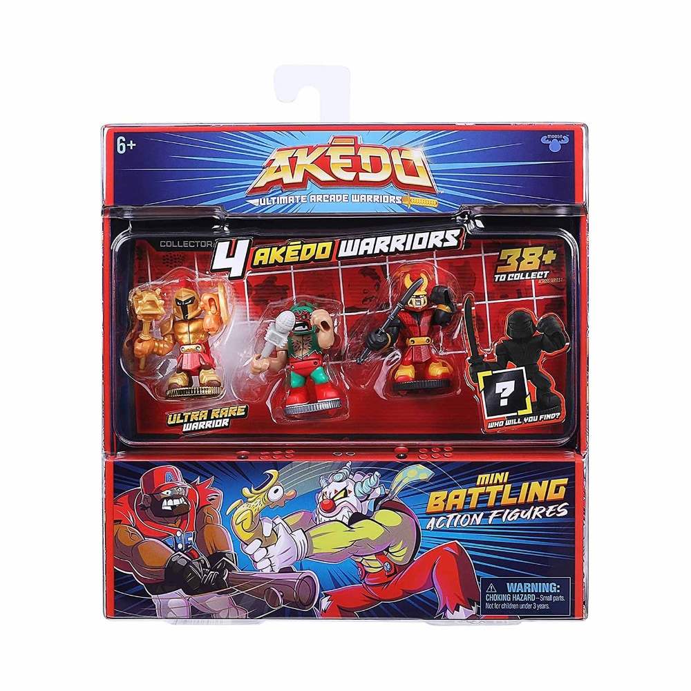 Amazon.com: Akedo Ultimate Arcade Warriors Bundle - Mini