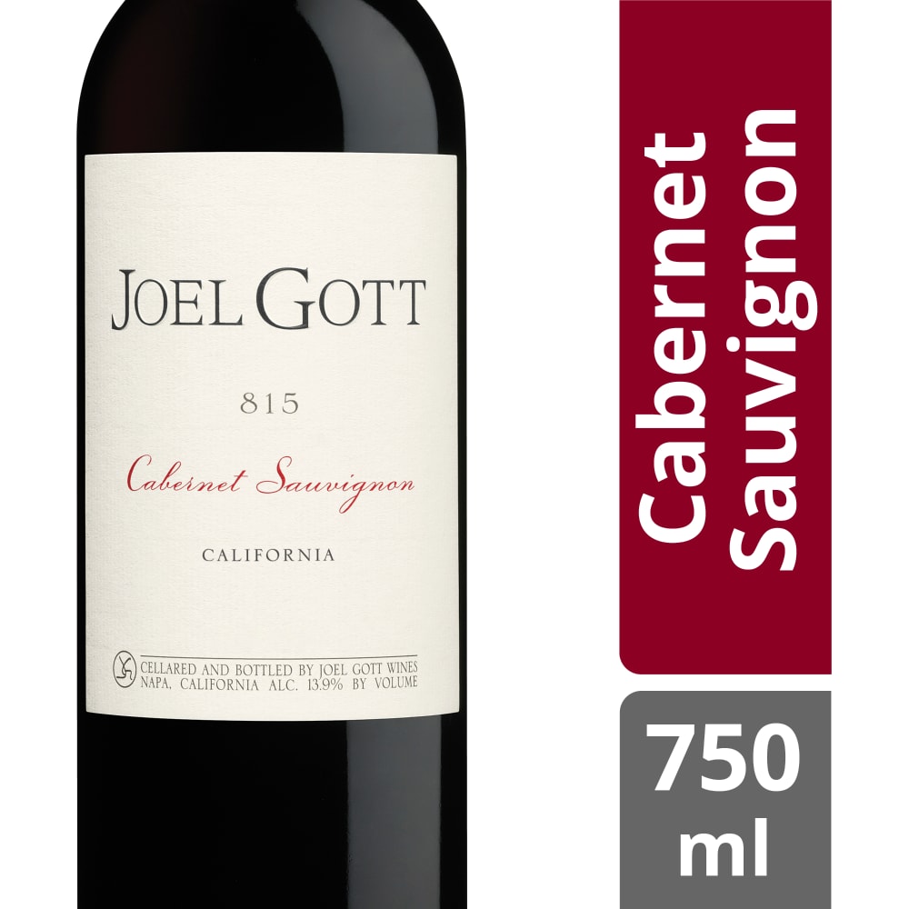 Joel Gott 815 Cabernet Sauvignon California Red Wine750 ml