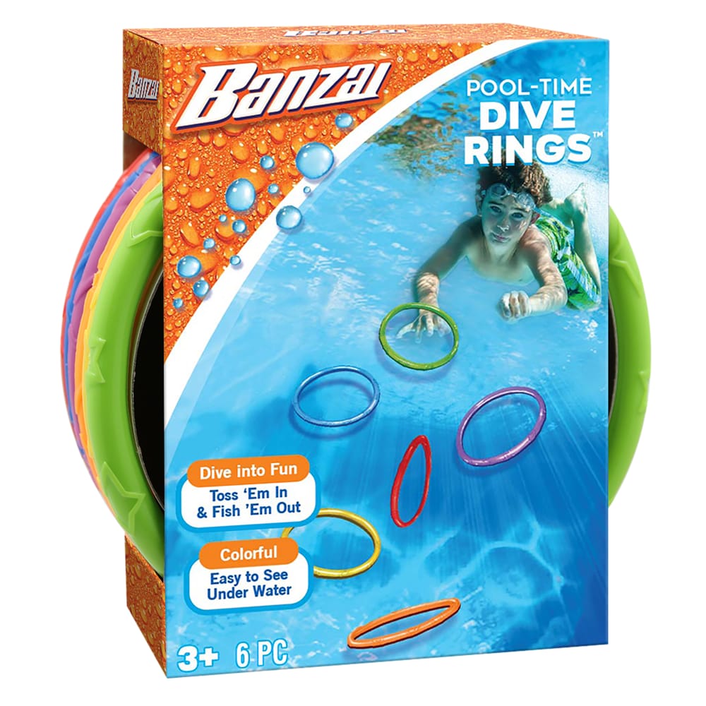 banzai pool toys
