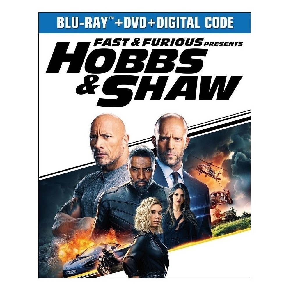 Hobbs Shaw 19 Blu Ray Dvd And Digital Code 1 Ct Baker S