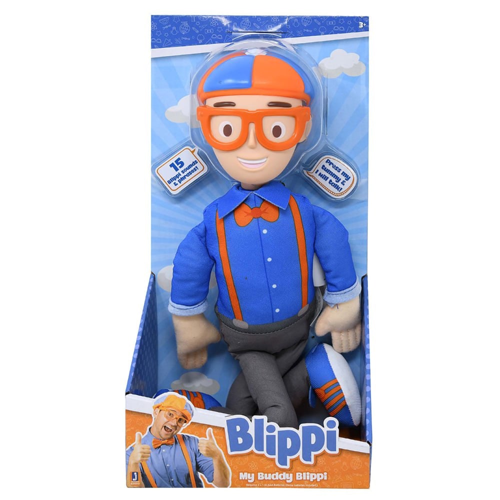 Amazon.com: Blippi Get Ready and Play Plush - 20-inch Dress