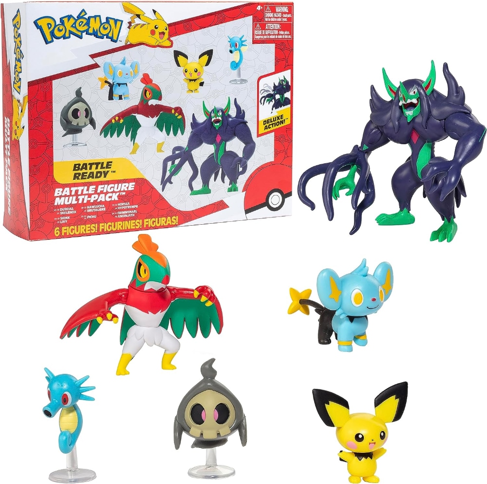 Pokémon Battle Figure Multi-Pack Set with Deluxe Action