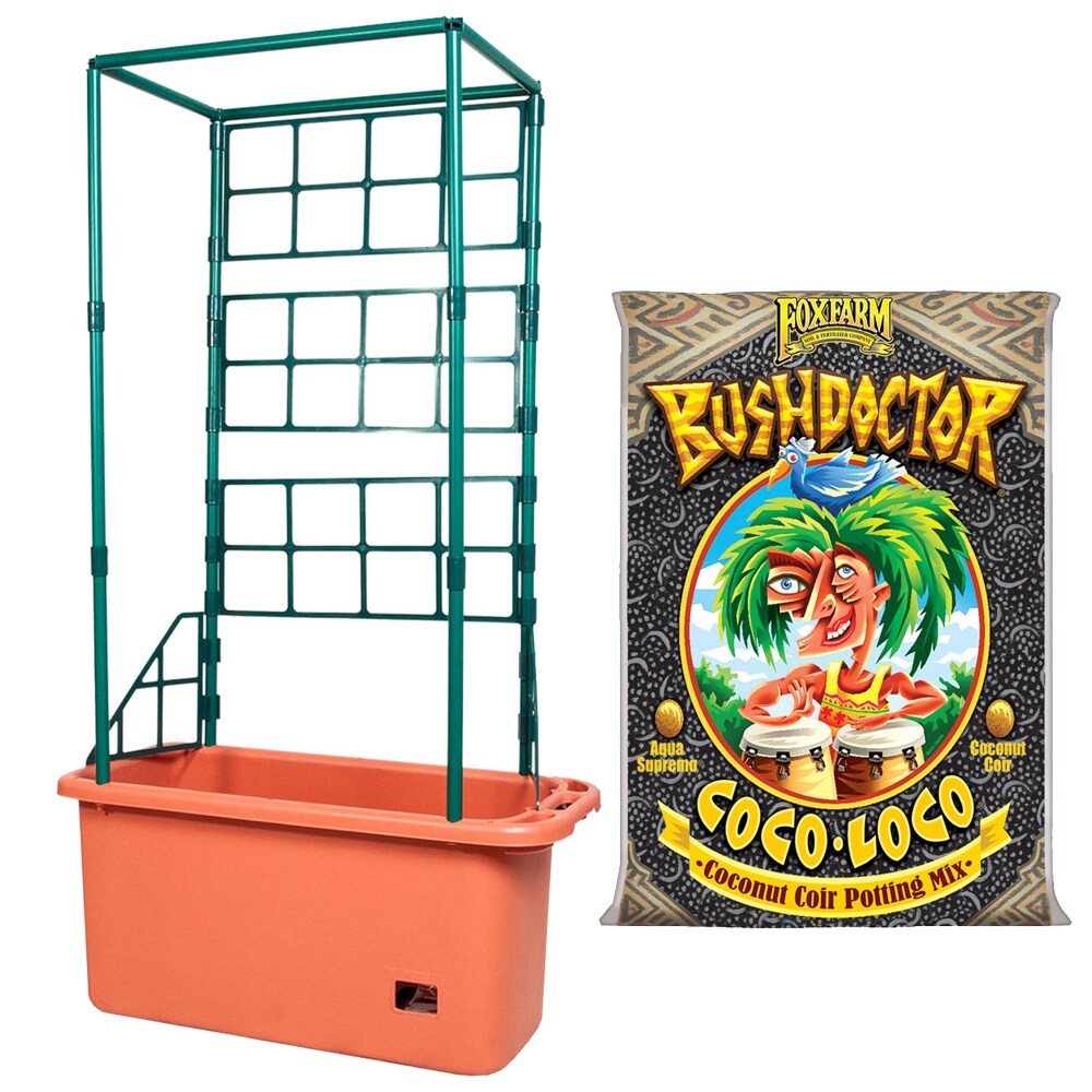 Hydrofarm 10gal Gardener w/Trellis & FoxFarm Bush Doctor Hydrofarm 10gal Gardener w/Trellis & FoxFarm Bush Doctor