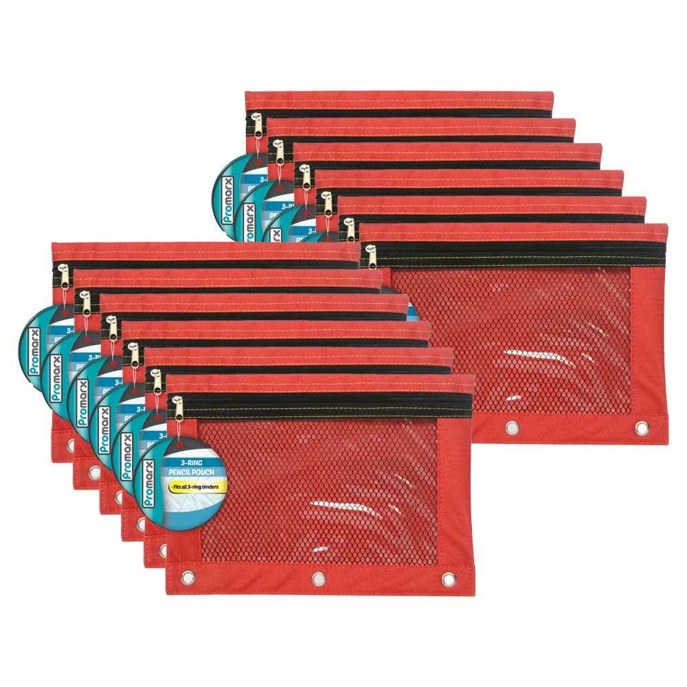 Mesh Binder Pockets, 10.5 x 7.5, Assorted Colors Mesh Binder Pockets, 10.5 x 7.5, Assorted Colors