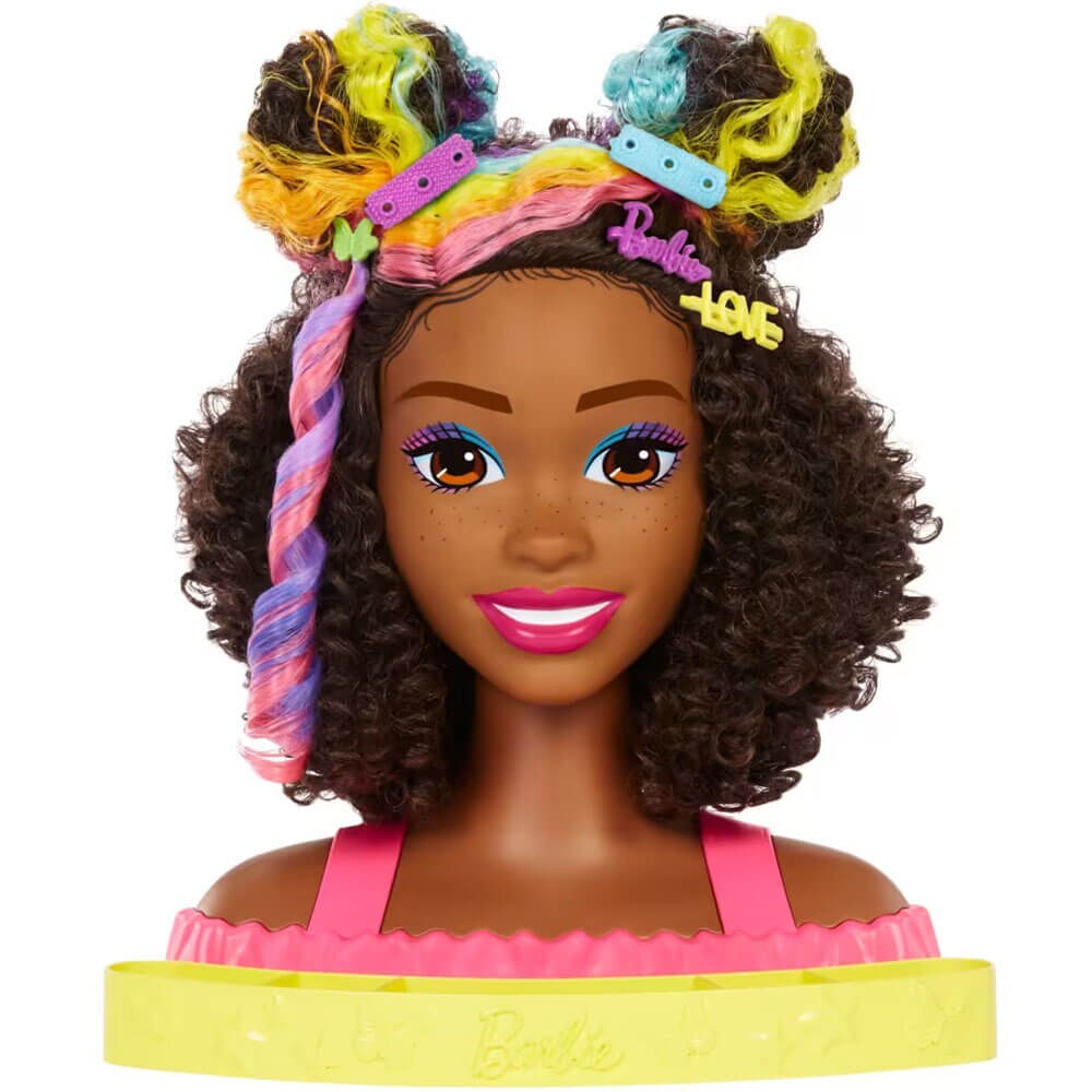 Mattel HMD79 Barbie Totally Hair Deluxe Styling Doll Head, 1