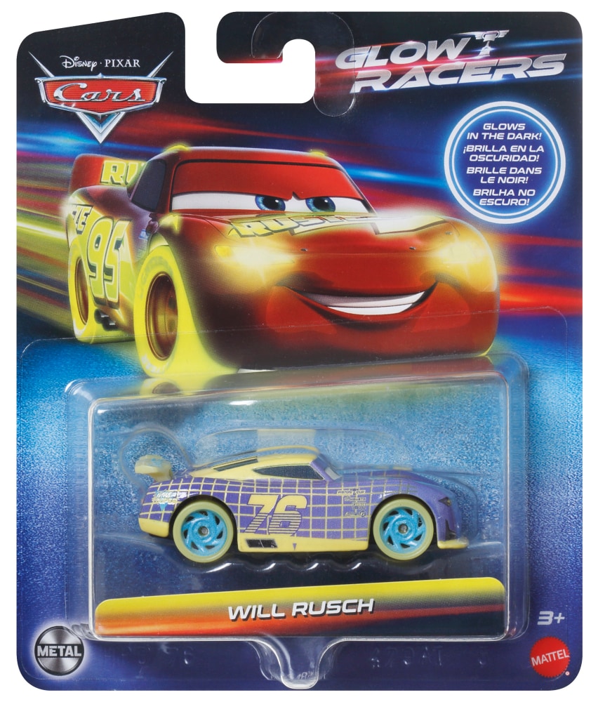 Amazon.com: Disney/Pixar Cars Neon Die-Cast Vehicle (4-Pack