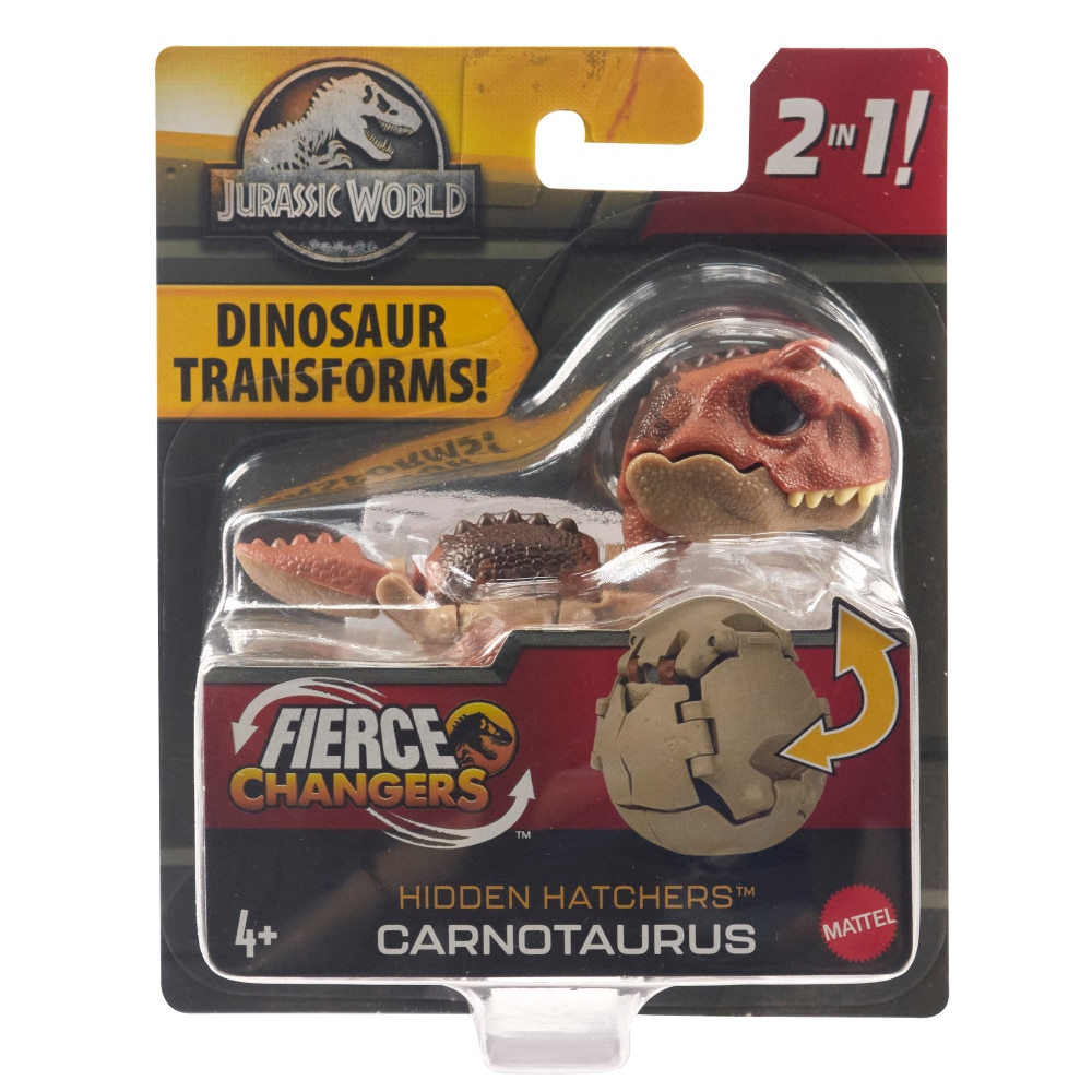 Mattel Jurassic World Fierce Changers Hidden Hatchers
