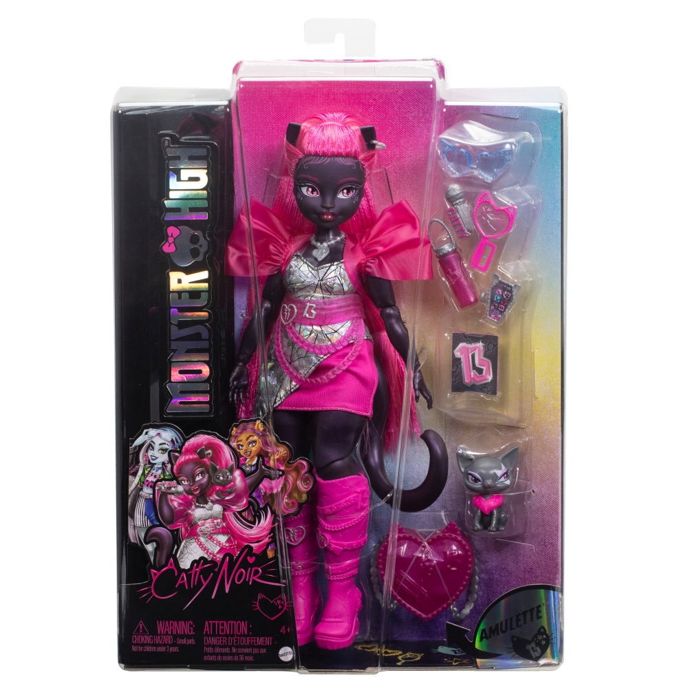 【海外配送可】【送料無料】 1 Doll, Noir Catty High™ Monster Mattel ct Food Smith's - その他