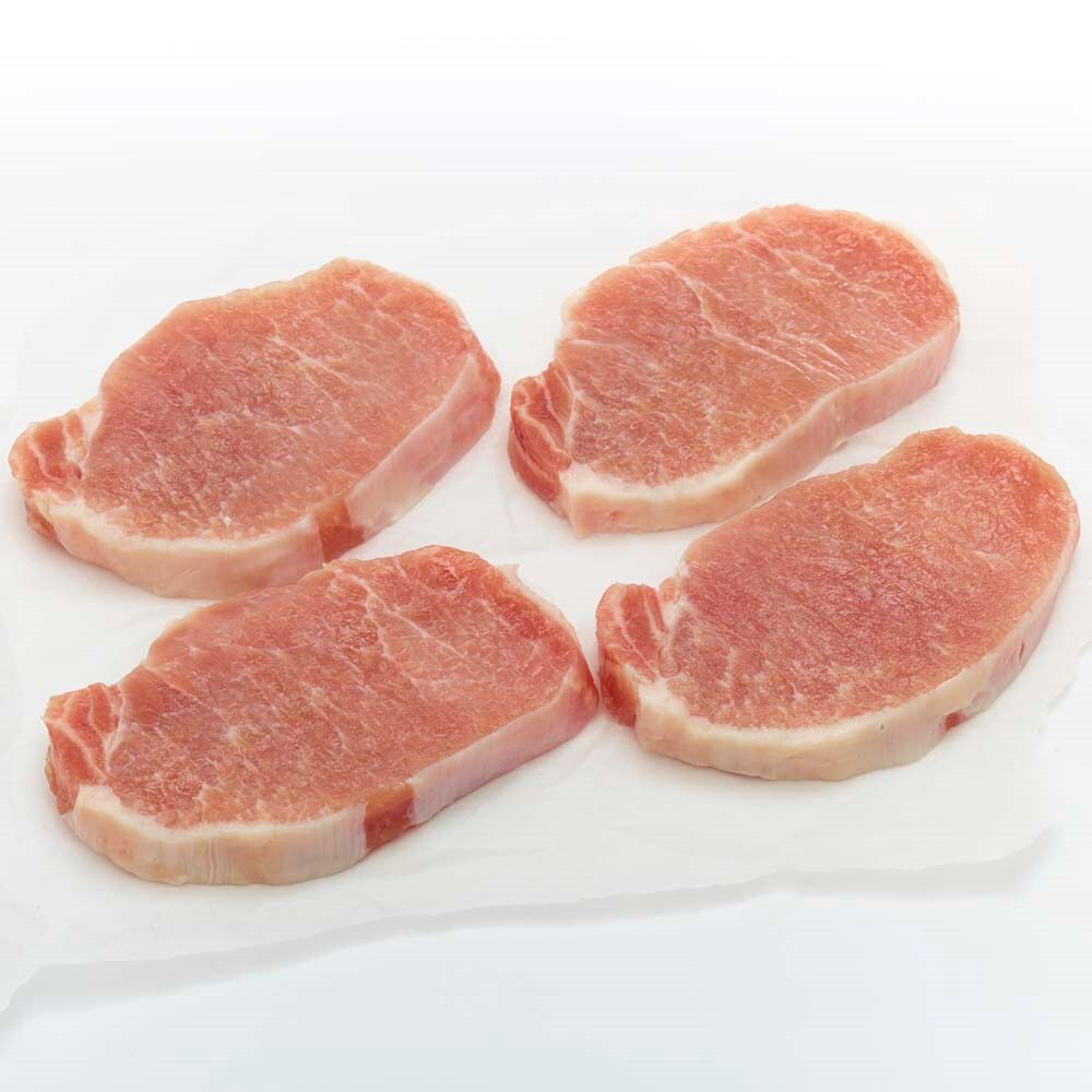 Ralphs Pork Boneless Center Cut Chops Value Pack About 6 Per Pack 1 Lb