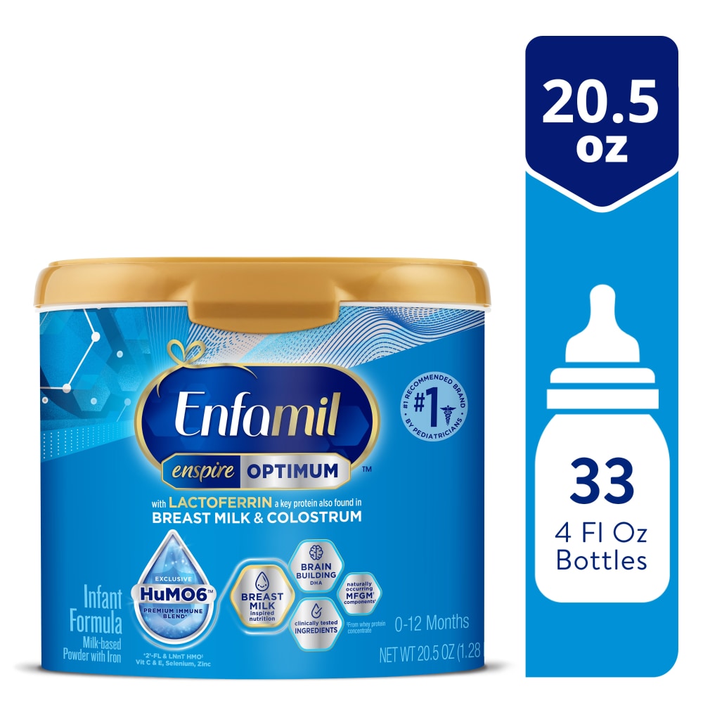 Enfamil Enspire with Lactoferrin Found in Colostrum and Breast Milk Baby Formula, 20.5 oz - Fred Meyer Enfamil Enspire with Lactoferrin Found in Colostrum and Breast Milk Baby Formula, 20.5 oz - Fred Meyer
