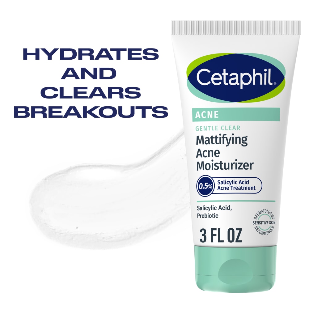 Cetaphil Gentle Clear Mattifying Acne Moisturizer with 0.5 Salicylic Acid 3 fl oz Fred Meyer