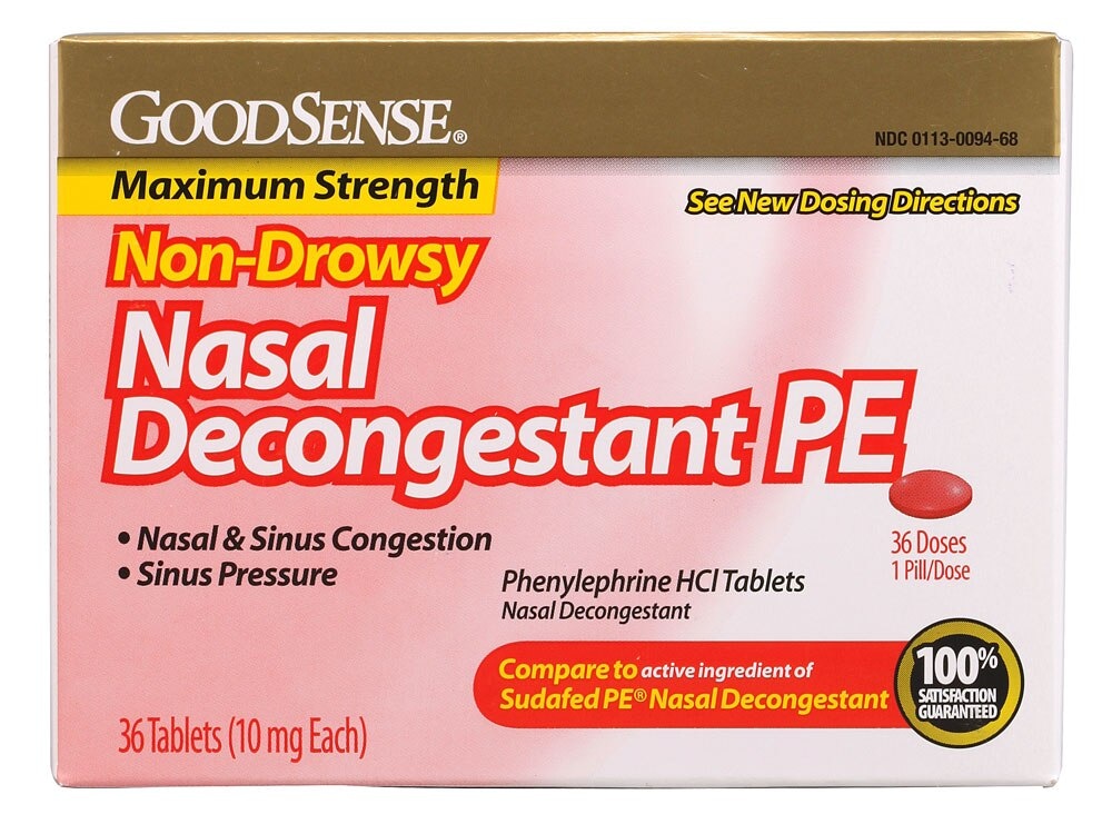 nasal decongestant