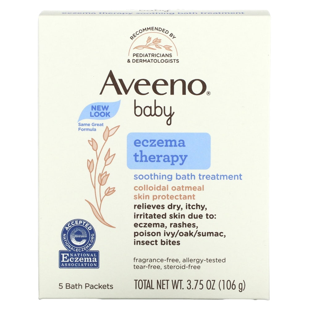 aveeno eczema bath