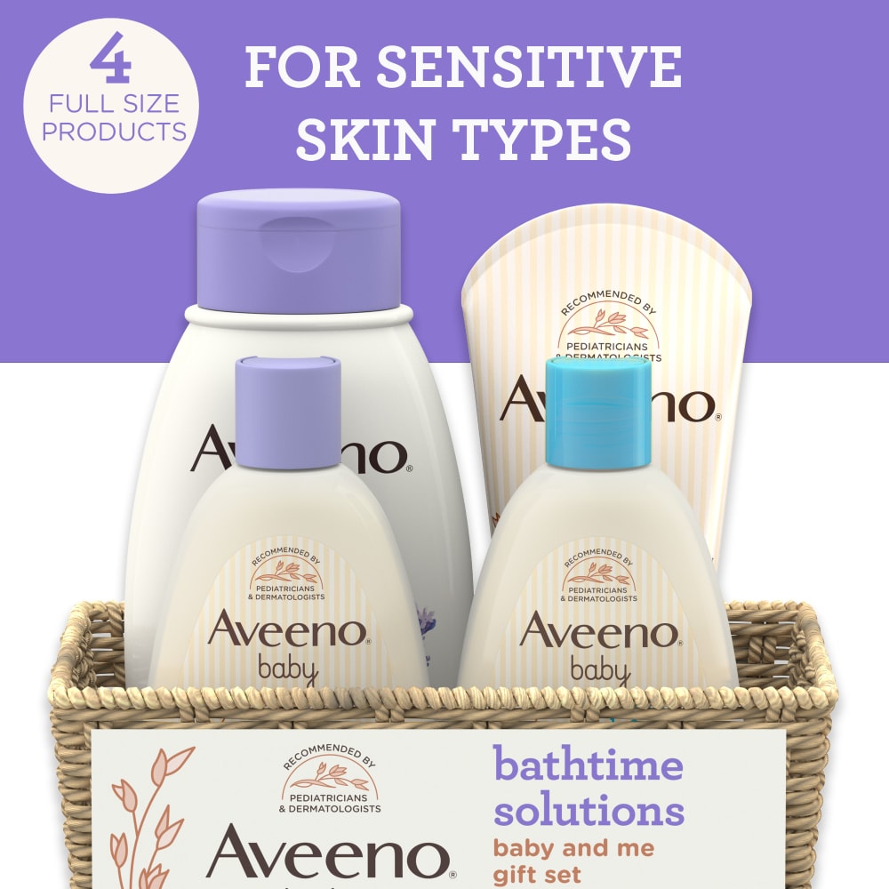 aveeno baby and mommy gift set