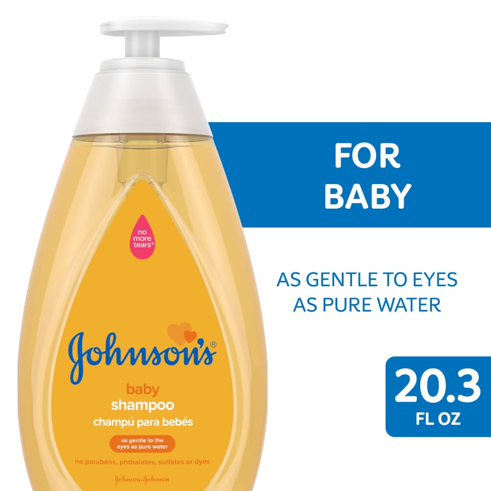 johnsons easy rinse foaming shampoo