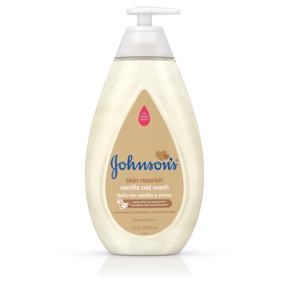 johnson's vanilla oat wash