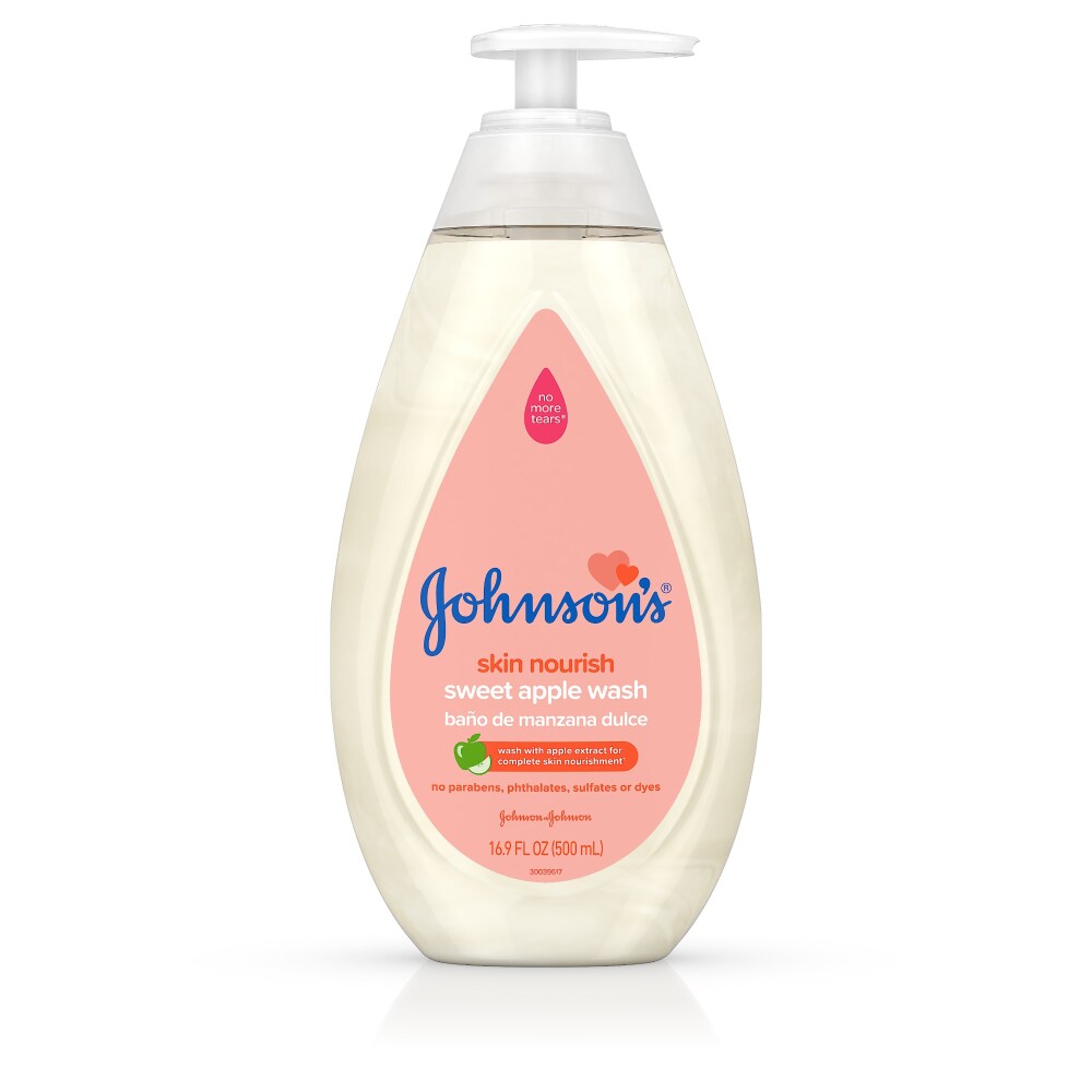 johnsons unscented baby wash