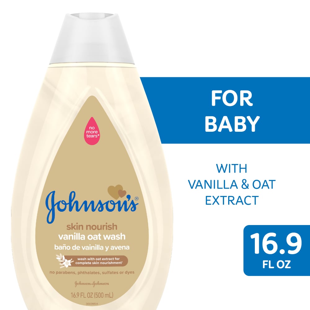 johnson's vanilla oat wash
