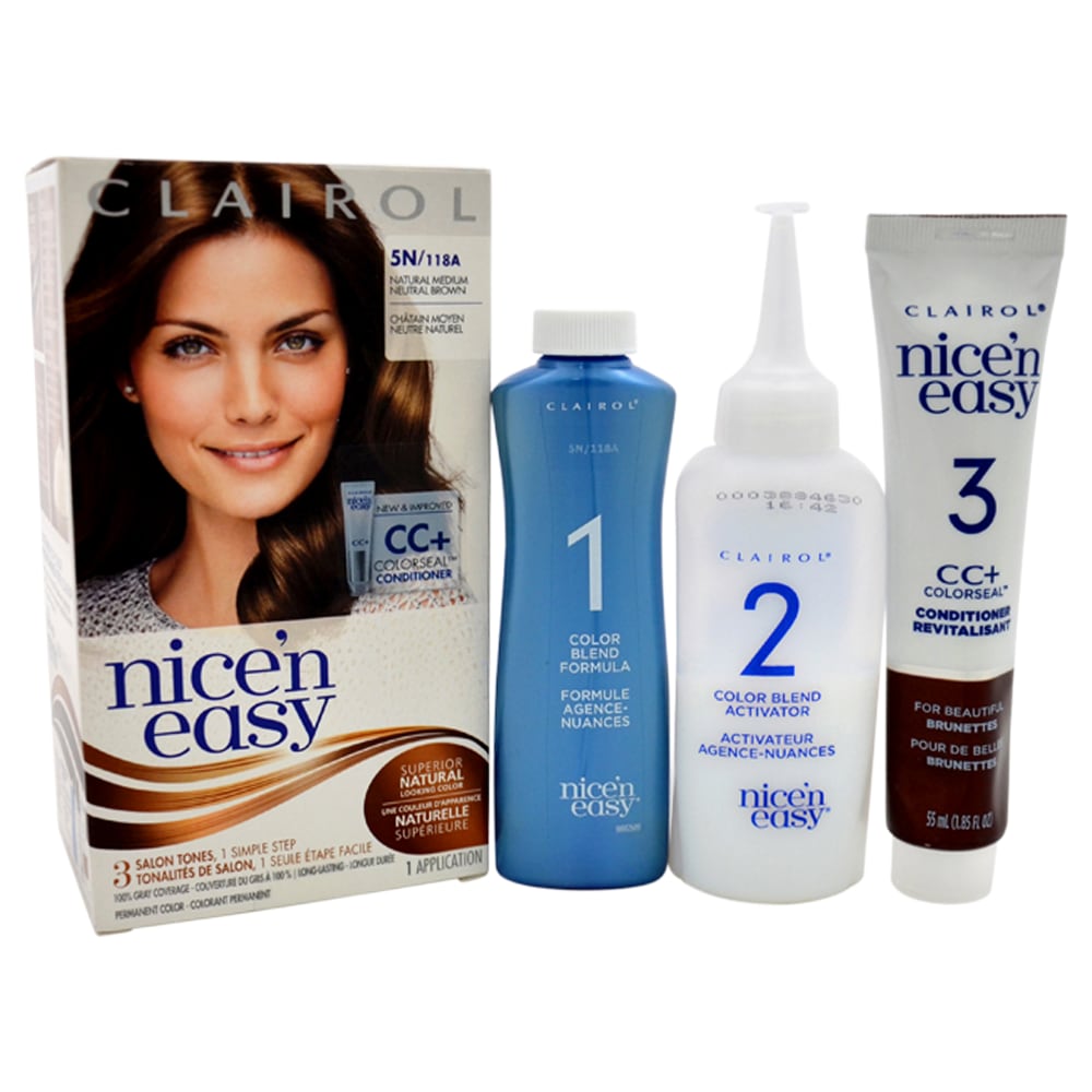 Foods Co Clairol Nice N Easy Hair Color Natural Medium Brown