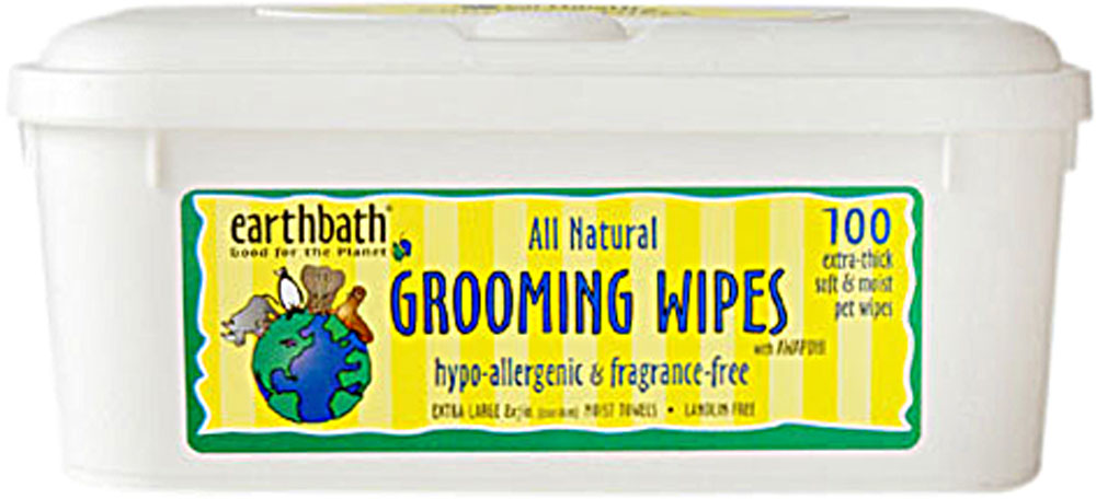 earthbath all natural grooming wipes