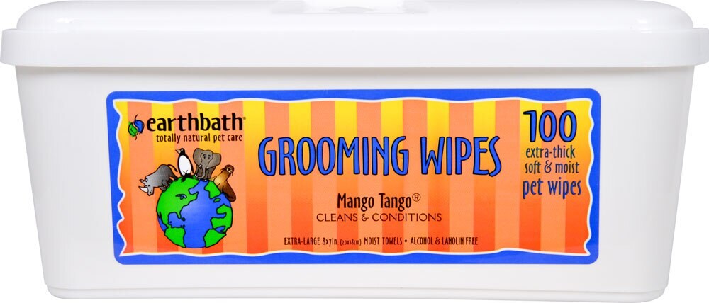 earthbath all natural grooming wipes