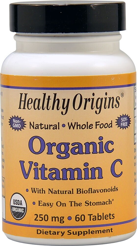 Food 4 Less Healthy Origins Organic Vitamin C Supplement 60 Ct 250 Mg