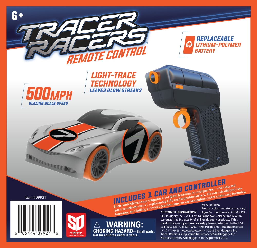 orange remote control car