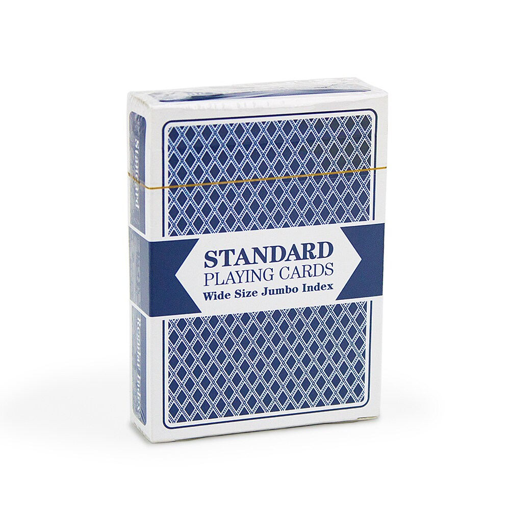 Blue Deck Brybelly Playing Cards Wide Size Jumbo Index 1 Each Qfc