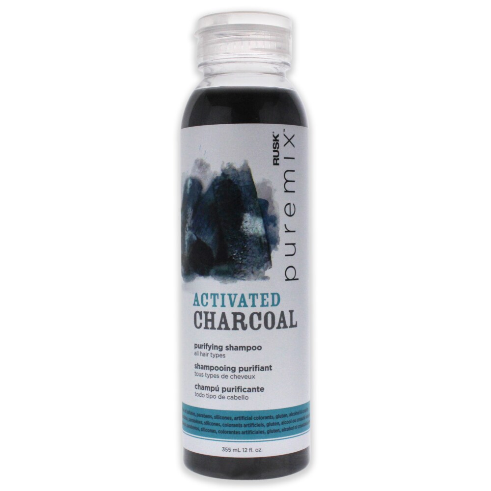 RUSK PUREMIX Activated Charcoal Purifying Shampoo (12oz) RUSK PUREMIX Activated Charcoal Purifying Shampoo (12oz)