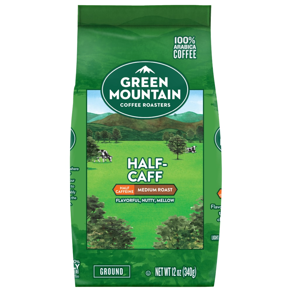 Green Mountain Coffee Half Caff Ground Coffee 12 Oz Baker S