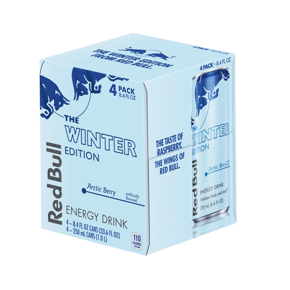 Red Bull® The Winter Edition Arctic Berry Energy Drink Red Bull® The Winter Edition Arctic Berry Energy Drink