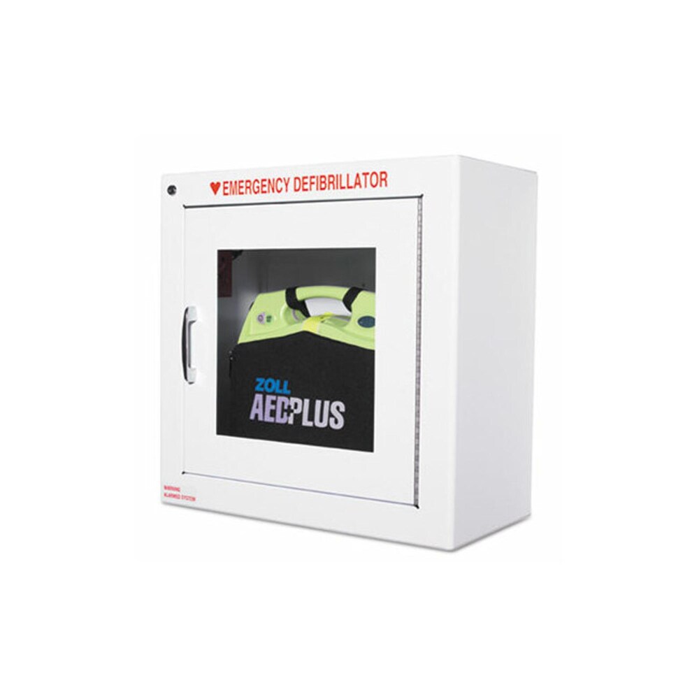 AED Wall Cabinet, 17w x 9.5d x 17h, White AED Wall Cabinet, 17w x 9.5d x 17h, White