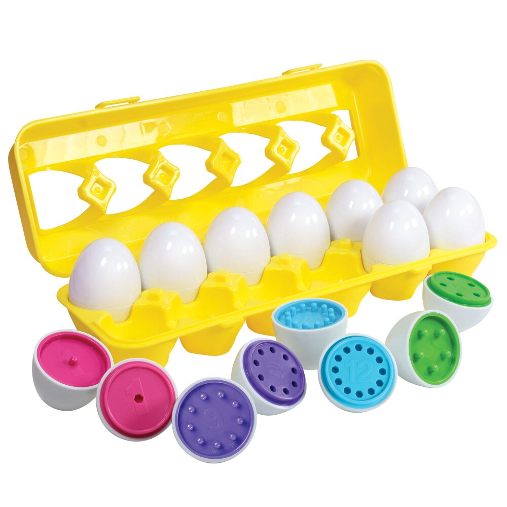 Kidzlane Color Matching Egg Set - Yellow - Toddler Toys