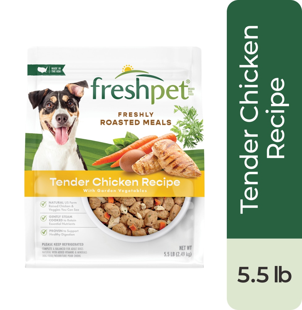 Dog food in the refrigerated section 2025