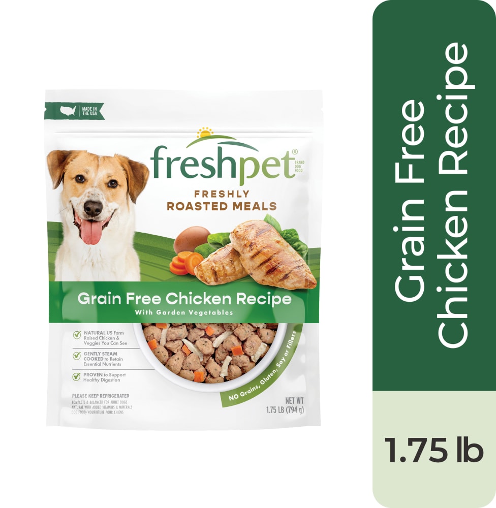 Dog food in the refrigerated section 2025