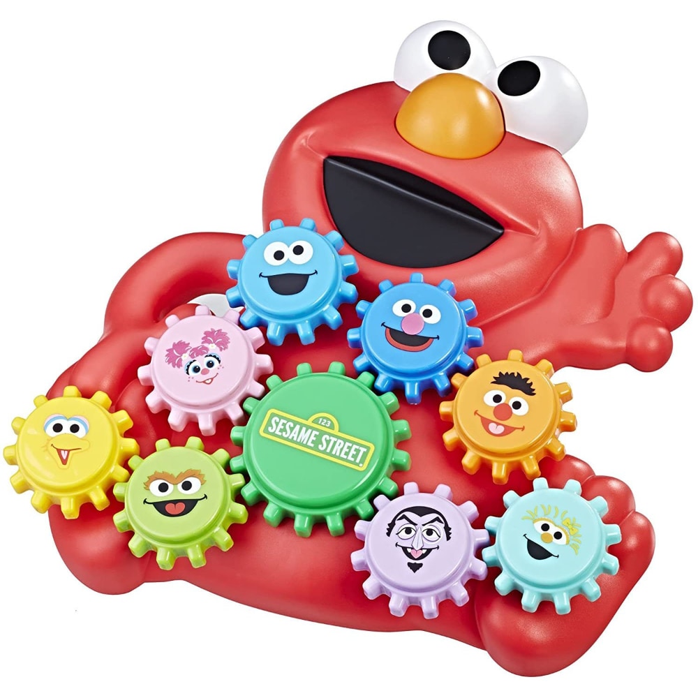 Playskool Sesame Street - Elmo and Friends Gear Play Set, No