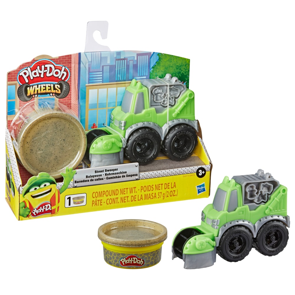 play doh wheels crane and forklift