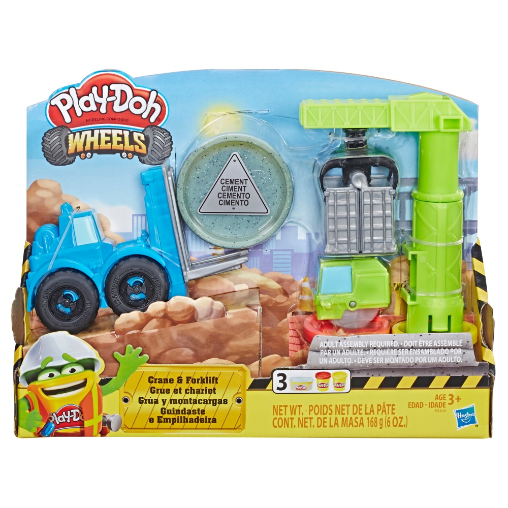 play doh construction site