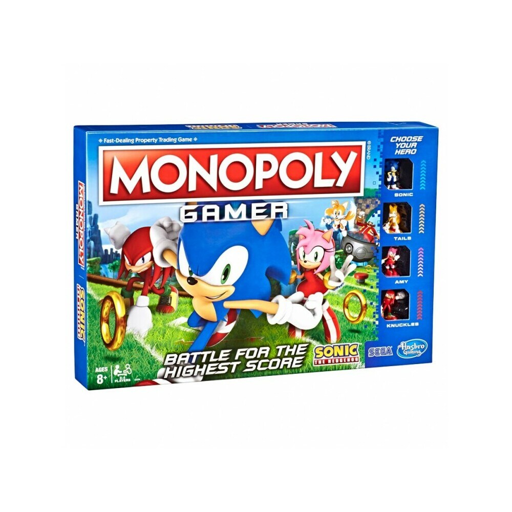 Hasbro HSBE8396 Monopoly Sonic Board Game