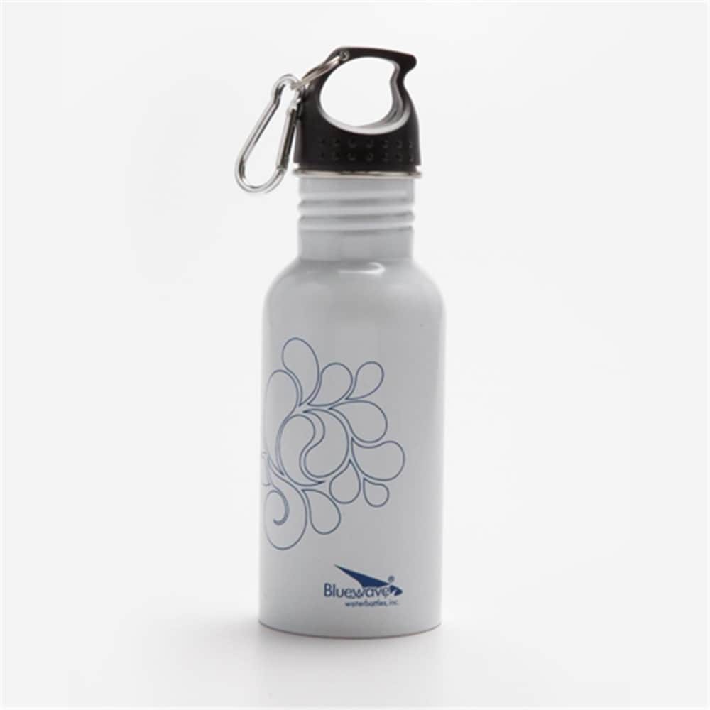 Download Steel Sport Bottle With Carabiner : Blue And Red And Grey Stainless Steel Sports Bottle With ...