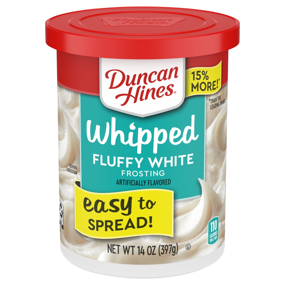 Duncan Hines® Whipped Fluffy White Frosting, 14 oz