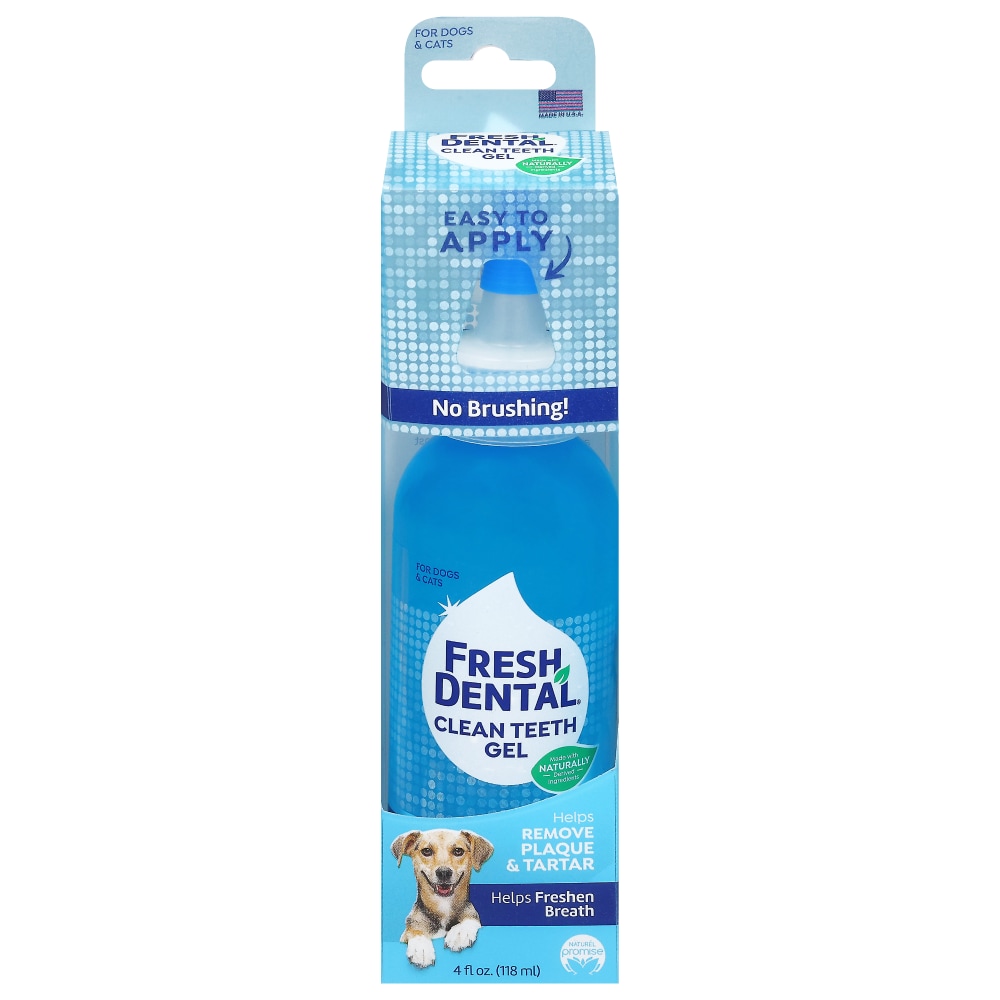 fresh dental brushing gel for dogs