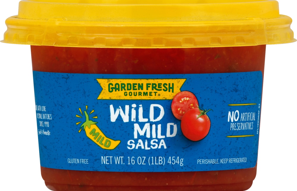 Kroger Garden Fresh Gourmet Wild Mild Salsa 16 Oz