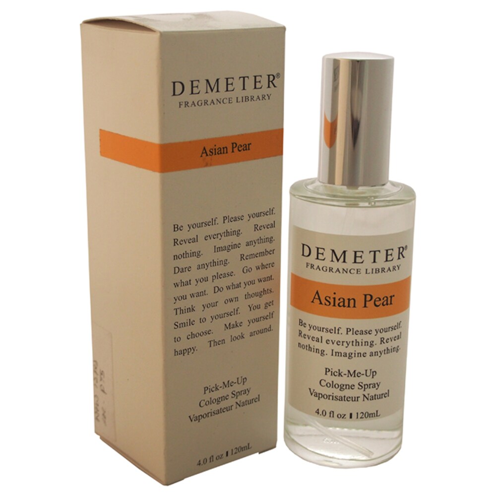 Demeter Asian Pear Cologne Cologne Spray (Unisex) By Demeter - 4 oz Demeter Asian Pear Cologne Cologne Spray (Unisex) By Demeter - 4 oz