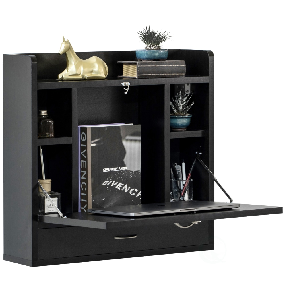 Wall mounted laptop storage discount