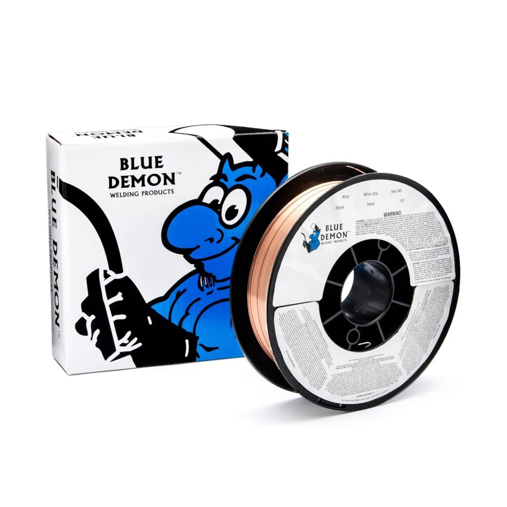 Blue Demon 0.035 Diameter Carbon Steel Flux Core Welding Wire, 11 Lb Spool,  1 Piece - Foods Co.