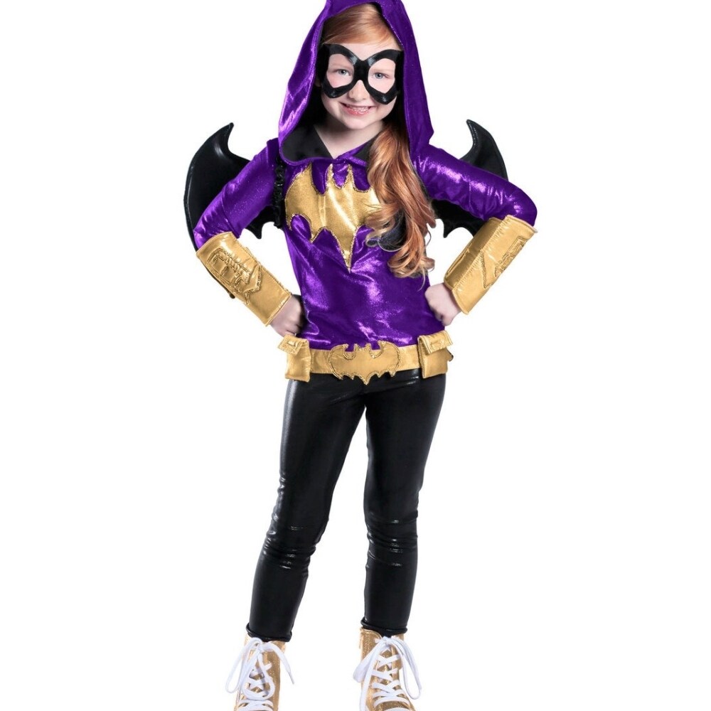 Foods Co Prin5500 Dc Super Hero Girls Premium Batgirl Costume Extra Large 1