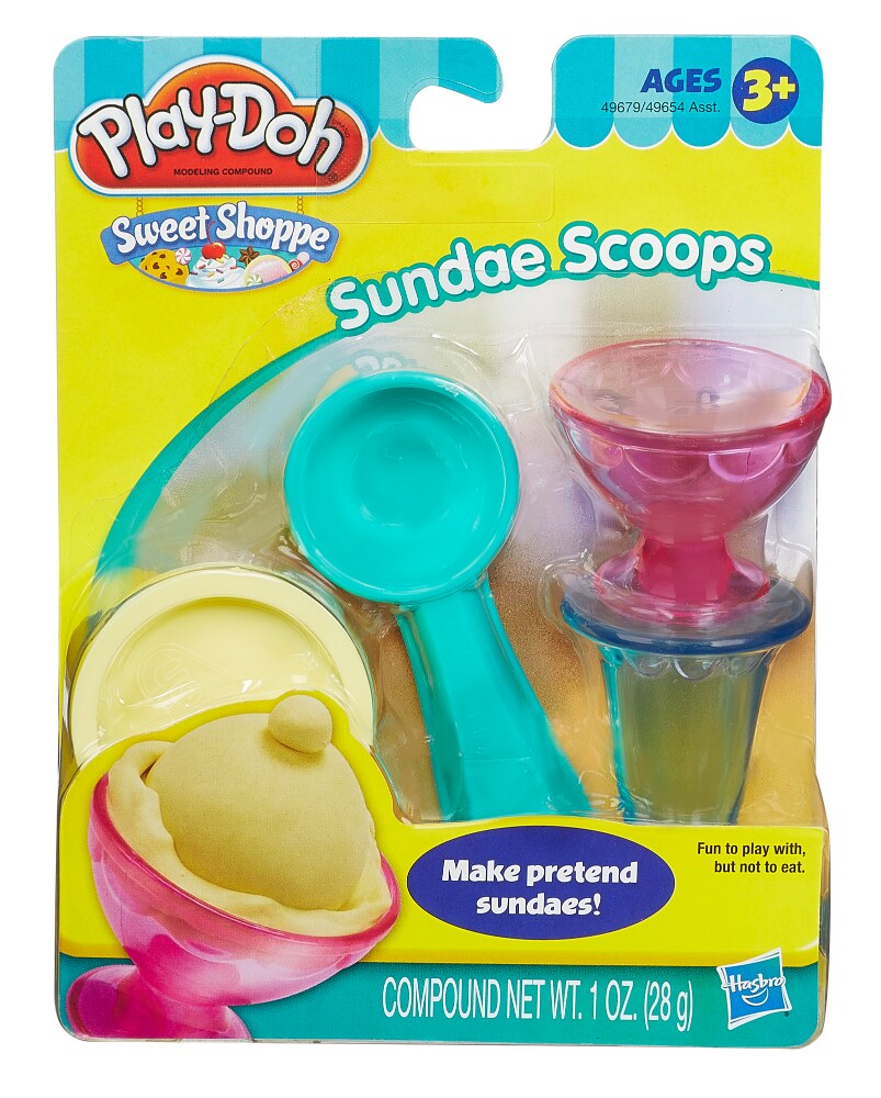 play doh sweet shoppe ice cream sundae cart