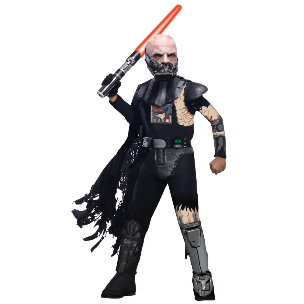 battle damaged darth vader figure